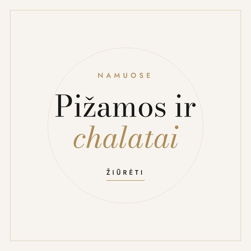 Pižamos ir chalatai