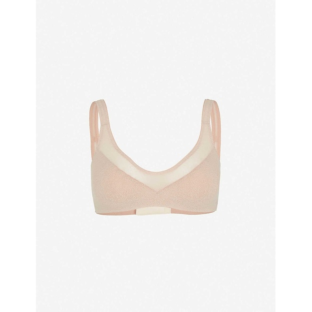Triumph M(38) L(40) XS(34) kūno spalvos sportinė  liemenėlė OXYGENE Infinite Soft Bra