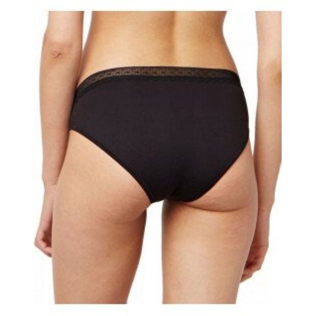 Sloggi 48 dydžio moteri&scaron;kos juodos spalvos  kelnaitės Feel Pure Lace Tai C2P