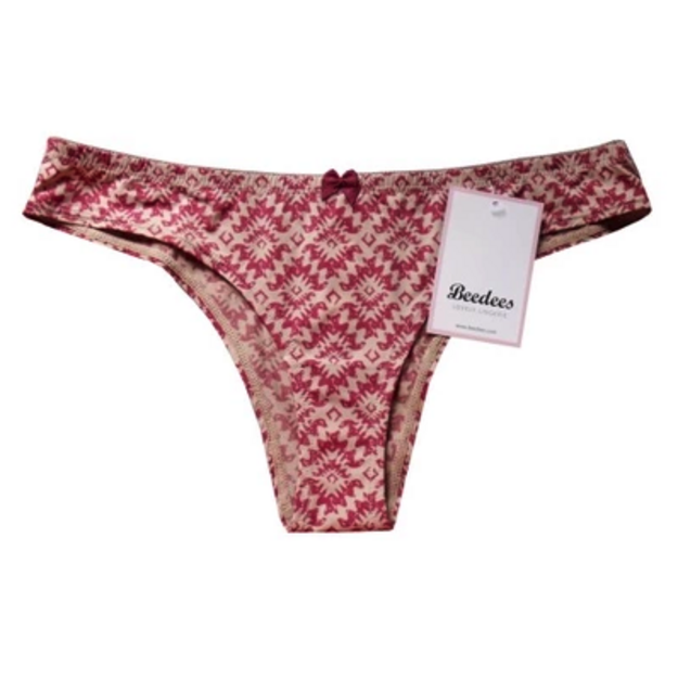 Beedees ra&scaron;tuotos 38/M&nbsp;36(S) 40(L) dydžio kelnaitės Beecasual IA 2170 Brazilian