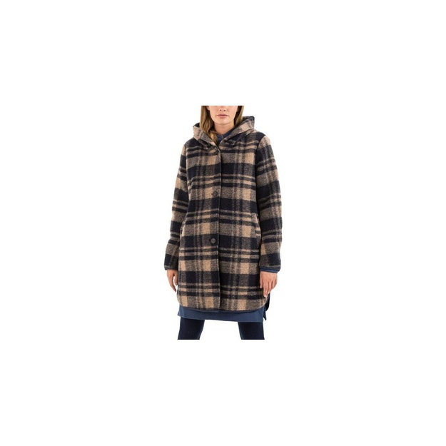 Camel Active  34(XS) dydžio rudas margas moteri&scaron;kas rudeninis paltas  310050 6F32 