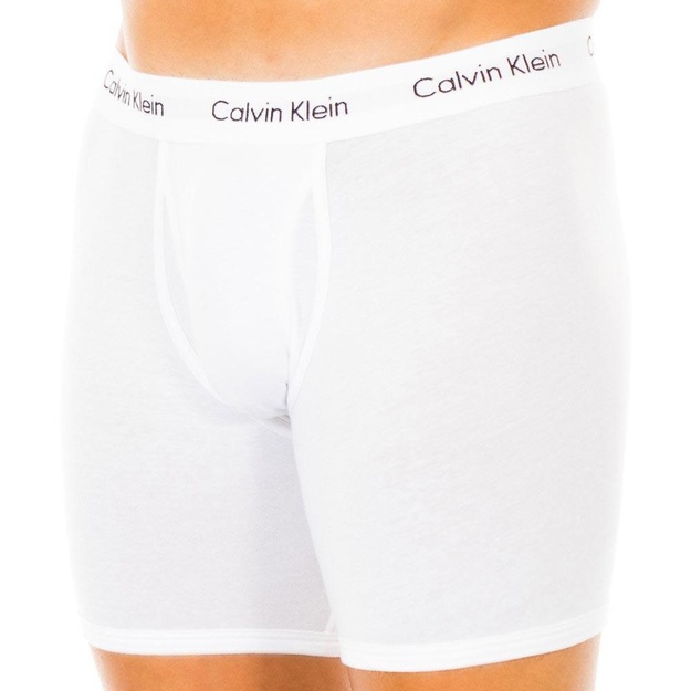 Calvin Klein balti medvilniniai vyri&scaron;ki &scaron;ortukai