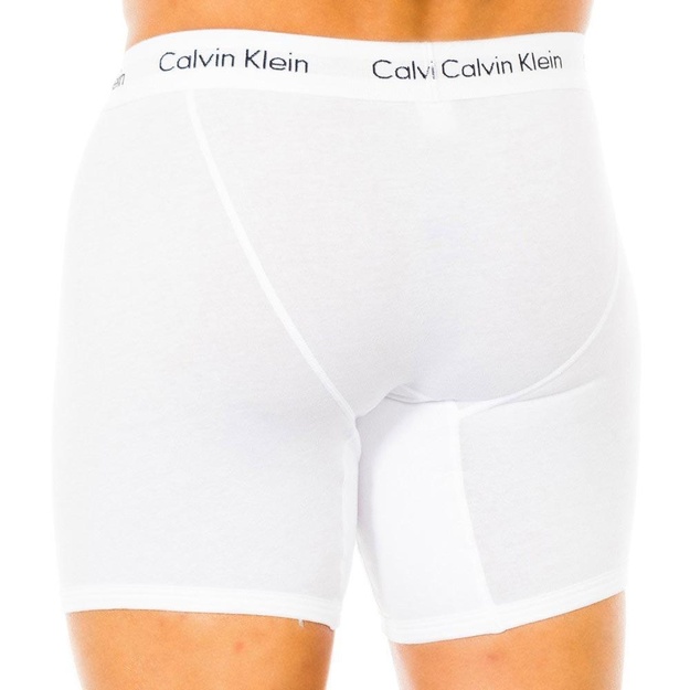 Calvin Klein balti medvilniniai vyri&scaron;ki &scaron;ortukai