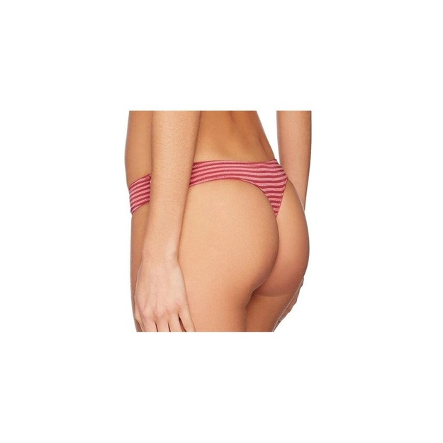 Beedees 38(M) 40(L) 42(XL) dydžio bordo spalvos dryžuoti stringai New Day String