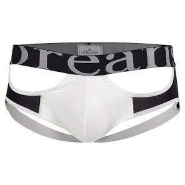 Doreanse juodai balti jock strap ai 1214