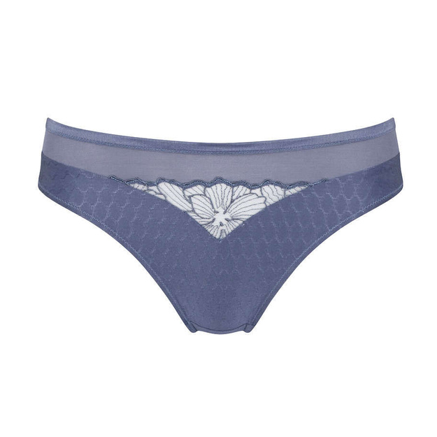 Triumph 44(XXL) dydžio melsvos spalvos  prabangios kelnaitės  Azalea Florale Tai