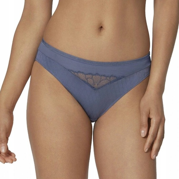 Triumph 44(XXL) dydžio melsvos spalvos  prabangios kelnaitės  Azalea Florale Tai