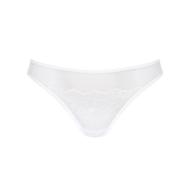 Triumph 44(XXL) dydžio baltos spalvos stringai  Lace Spotlight String