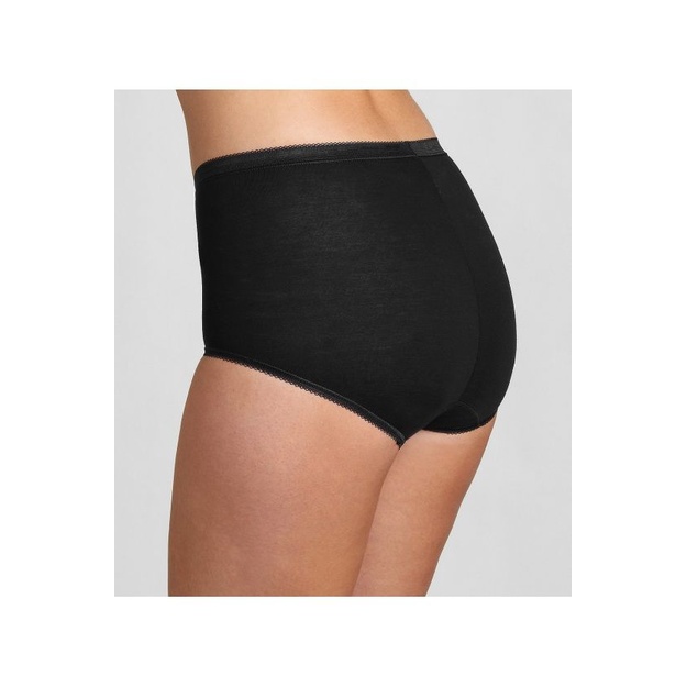 Sloggi  juodos moteri&scaron;kos kelnaitės Basic+ maxi