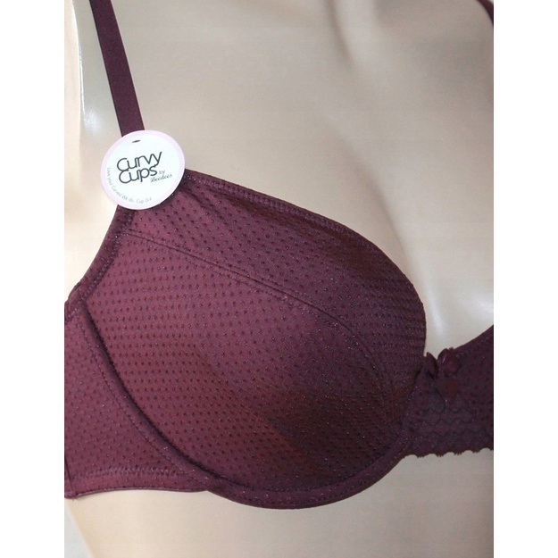 BeeDees 85D 90E bordo spalvos  liemenėlė BeeSweet IA 8170 W