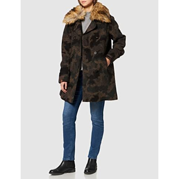Camel Active 46(XXXL) dydžio kamufliažinis moteri&scaron;kas  paltas 310780 