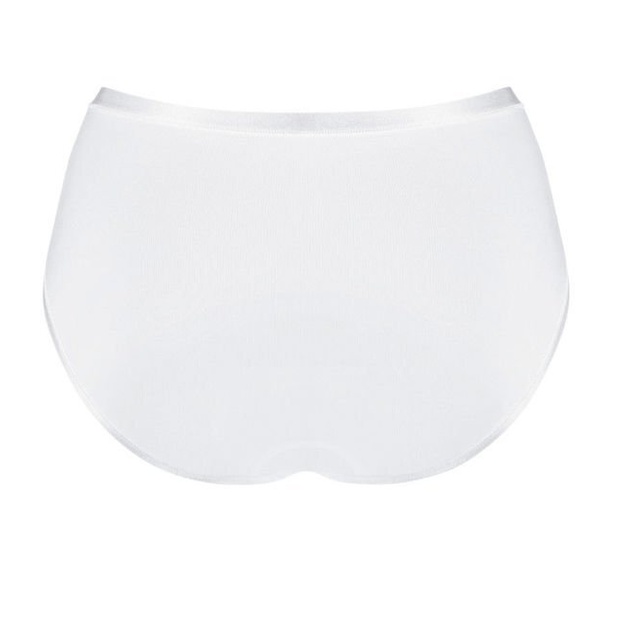 Sloggi 38 40 42 dydžio moteri&scaron;kos baltos kelnaitės Feel Pure Tai C3P