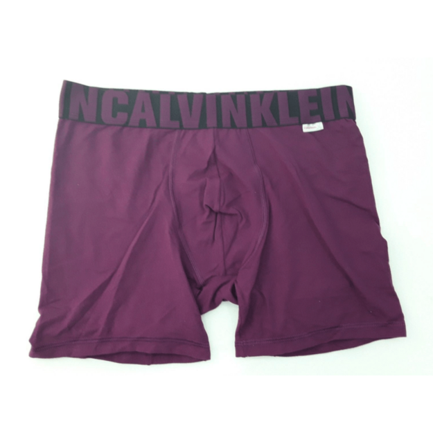 Calvin Klein violetiniai vyri&scaron;ki trumpi &scaron;ortukai su juoda guma