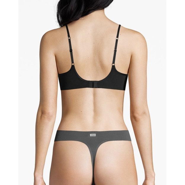 Sloggi  XS(34) dydžio pilkos  spalvos moteri&scaron;ki stringai women mowe Thong