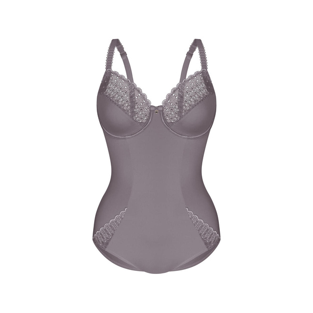 Sassa 75D rausvai violetinės spalvos formojantis triko su liemenėle Lovely Secret 989