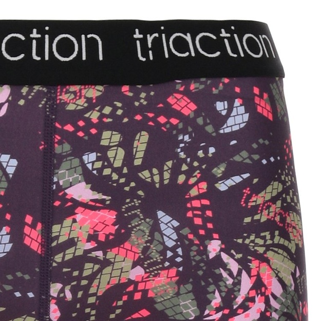 Triumph moteri&scaron;ki violetinės spalvos su ra&scaron;tais laisvalaikio  &scaron;ortai Triaction Cardio Panty Shorty 