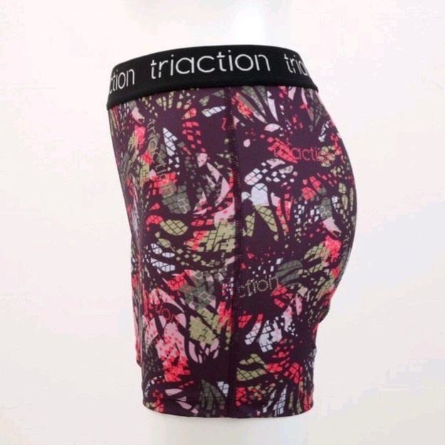 Triumph moteri&scaron;ki violetinės spalvos su ra&scaron;tais laisvalaikio  &scaron;ortai Triaction Cardio Panty Shorty 
