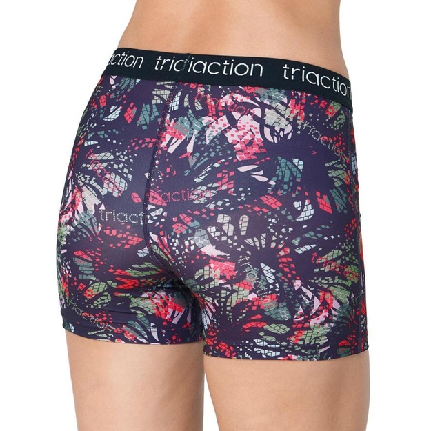 Triumph moteri&scaron;ki violetinės spalvos su ra&scaron;tais laisvalaikio  &scaron;ortai Triaction Cardio Panty Shorty 
