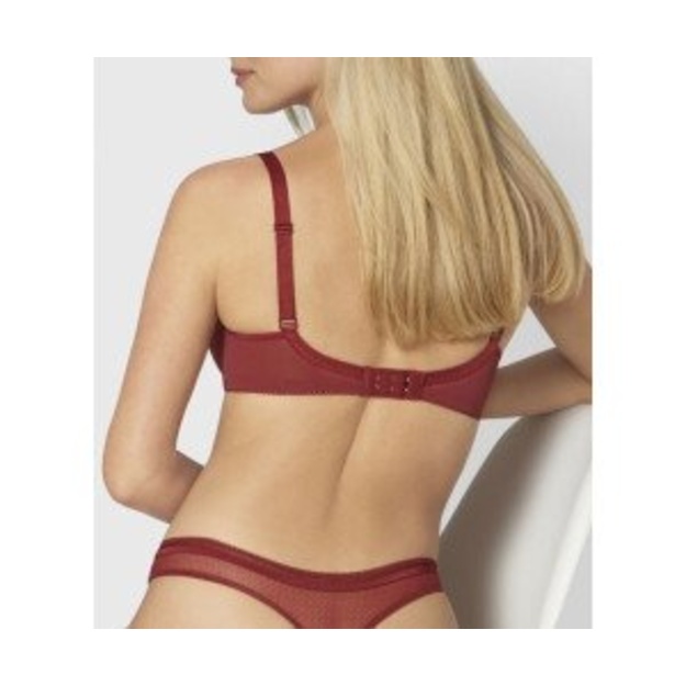 Triumph 70F dydžio bordo spalvos liemenėlė Beauty-full darling wp