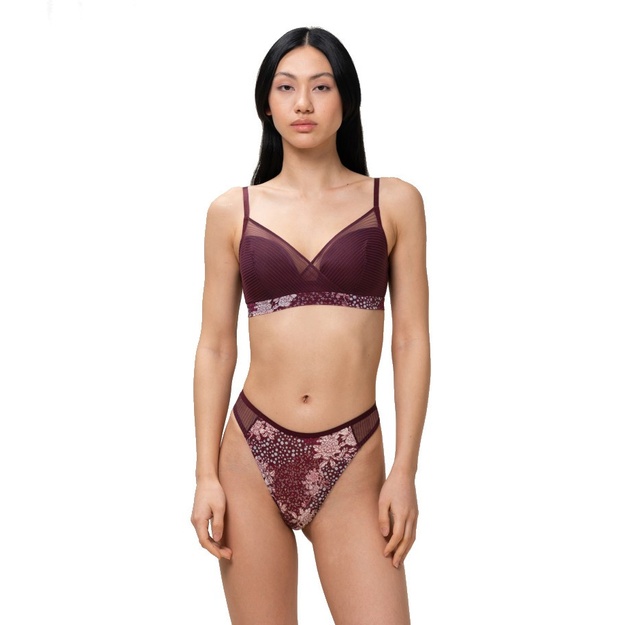 Triumph  bordo spalvos liemenėlė Lavish Spotlight P