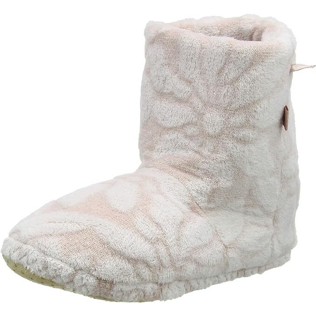 Triumph S M L dydžio &scaron;viesiai rausvos spalvos margos moteri&scaron;kos paauk&scaron;tintos &scaron;lepetės Accessories House Boot