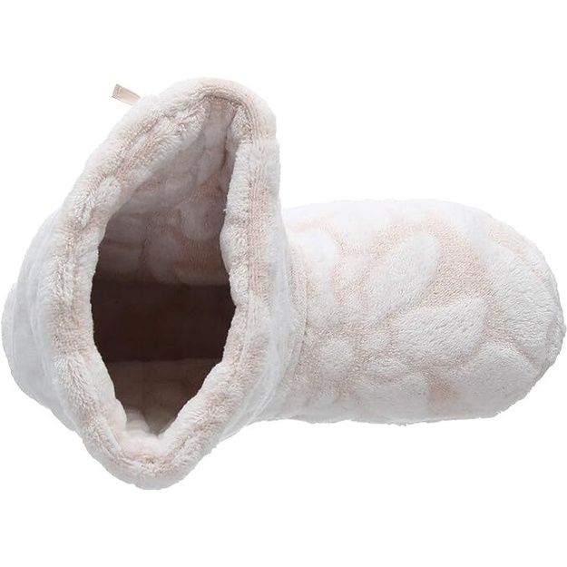 Triumph S M L dydžio &scaron;viesiai rausvos spalvos margos moteri&scaron;kos paauk&scaron;tintos &scaron;lepetės Accessories House Boot