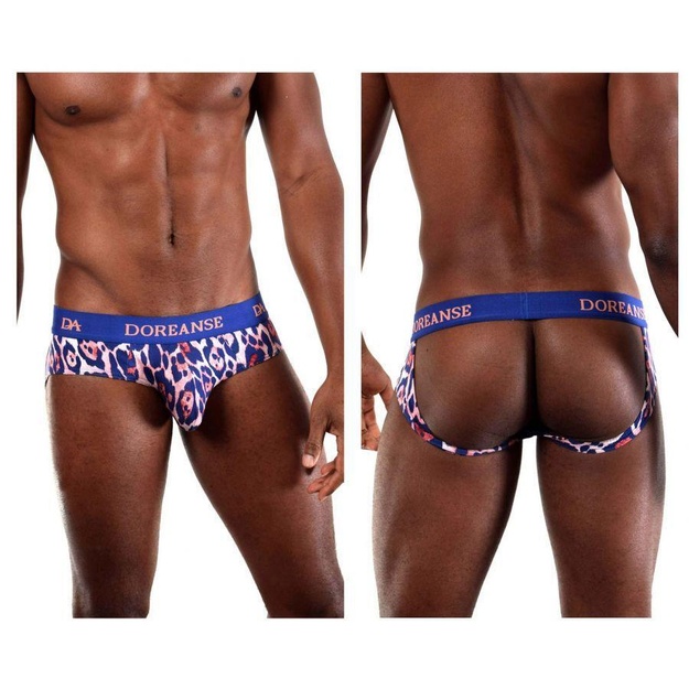 Doreanse leopardo ra&scaron;to jock strap ai 1270
