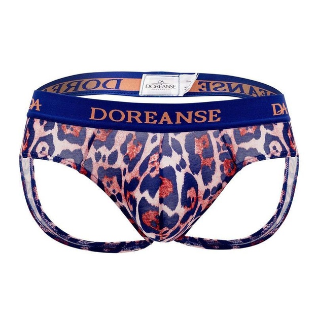 Doreanse leopardo ra&scaron;to jock strap ai 1270