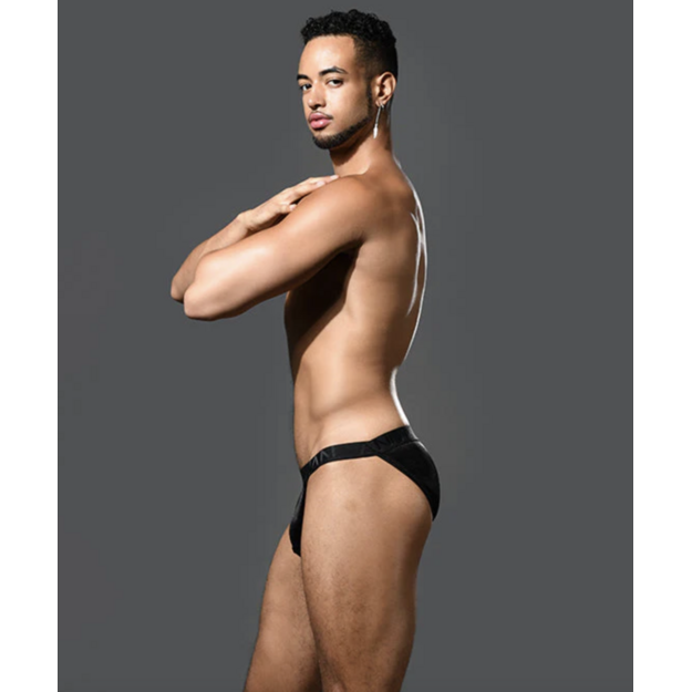 Andrew Christian Onyx Euro Brief ALMOST NAKED vyri&scaron;kos juodos kelnaitės