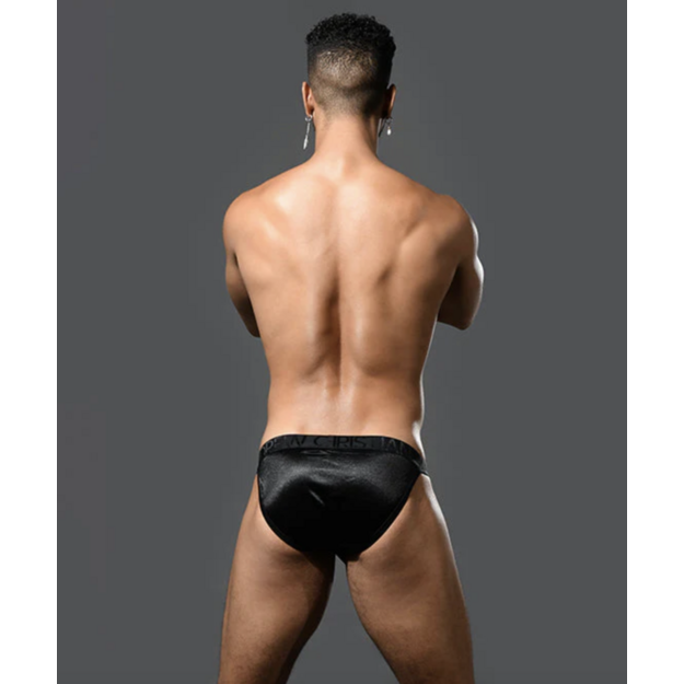 Andrew Christian Onyx Euro Brief ALMOST NAKED vyri&scaron;kos juodos kelnaitės
