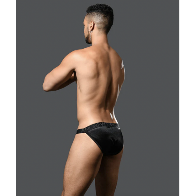 Andrew Christian Onyx Euro Brief ALMOST NAKED vyri&scaron;kos juodos kelnaitės