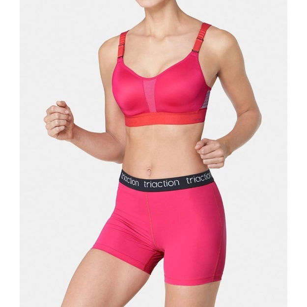 Triumph moteri&scaron;ki rožinės spalvos laisvalaikio  &scaron;ortai Triaction Cardio Panty Shorty 
