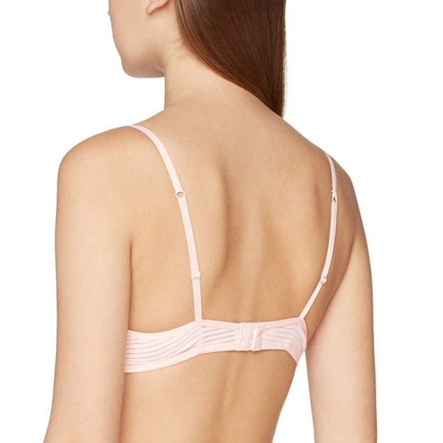 BeeDees 75C 85D 75D persiko spalvos  dryžuota liemenėlė BeeCasual IA 3180 W