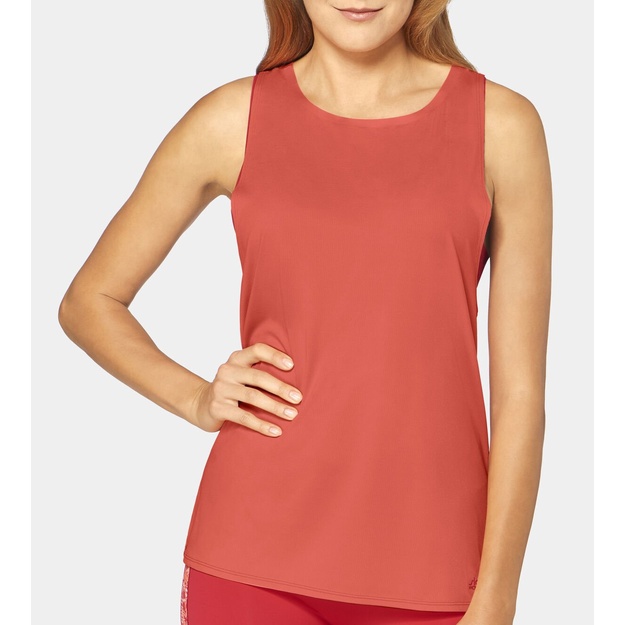Triumph L M  S dydžio oranžinės spalvos sportiniai  apatiniai mar&scaron;kinėliai women move FLOW LIGHT Tank Top