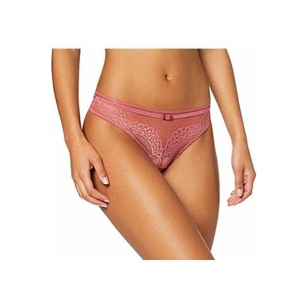 Triumph 42(XL) dydžio koralo spalvos stringai Beauty-full Darling string