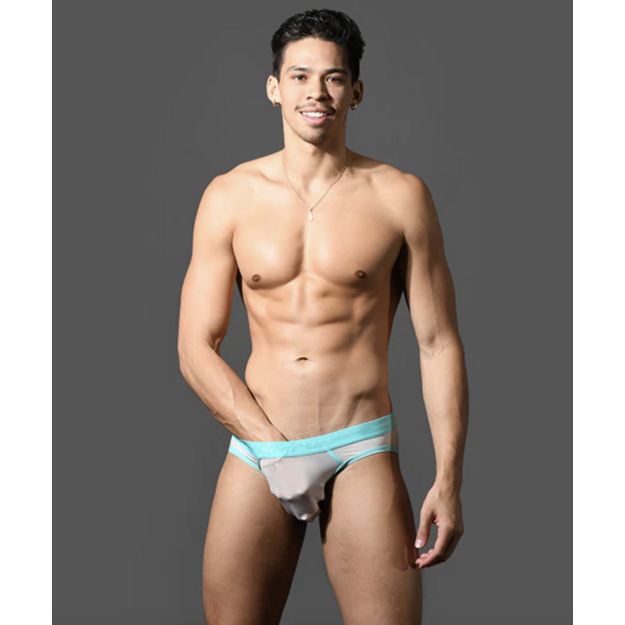 Andrew Christian Naked Truth Capsule See-Through Bubble Butt Jock w/ ALMOST NAKED balti jockstrap ai