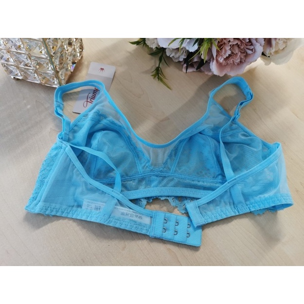 Triumph S(36) dydžio žydros spalvos liemenėlė Trendy Lace N