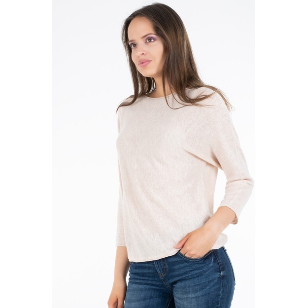 Tom Tailor XXXL(46) dydžio moteri&scaron;kas smėlio spalvos  megztinis 23304-1017845