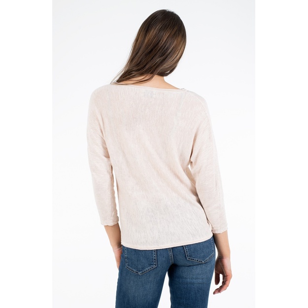 Tom Tailor XXXL(46) dydžio moteri&scaron;kas smėlio spalvos  megztinis 23304-1017845