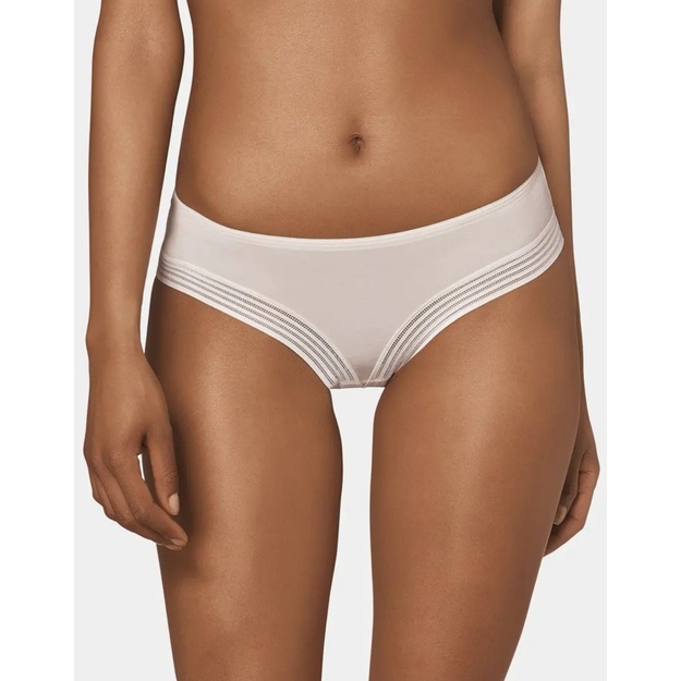 Sloggi XS(34) XL(42) kreminės spalvos kelnaitės Wow Embrace Hipster