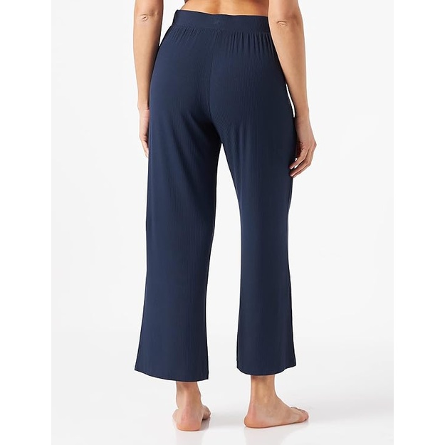 Triumph 38(M) dydžio moteri&scaron;kos tamsiai mėlynos spalvos pižaminės kelnės Climate Control Cropped Trousers