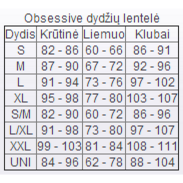 Obsessive eroti&scaron;kas komplektėlis Snowflake