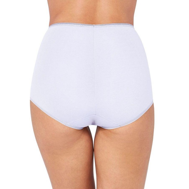 Sloggi 46(XXXL) 40(L) dydžio moteri&scaron;kos baltos spalvos kelnaitės 24/7 Cotton H Tai
