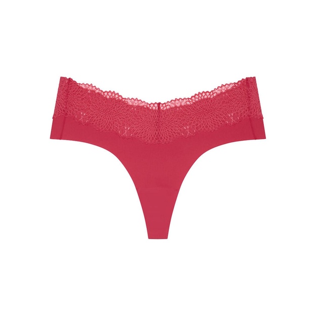 Triumph raudonos spalvos stringai Summer Sensation Maxi