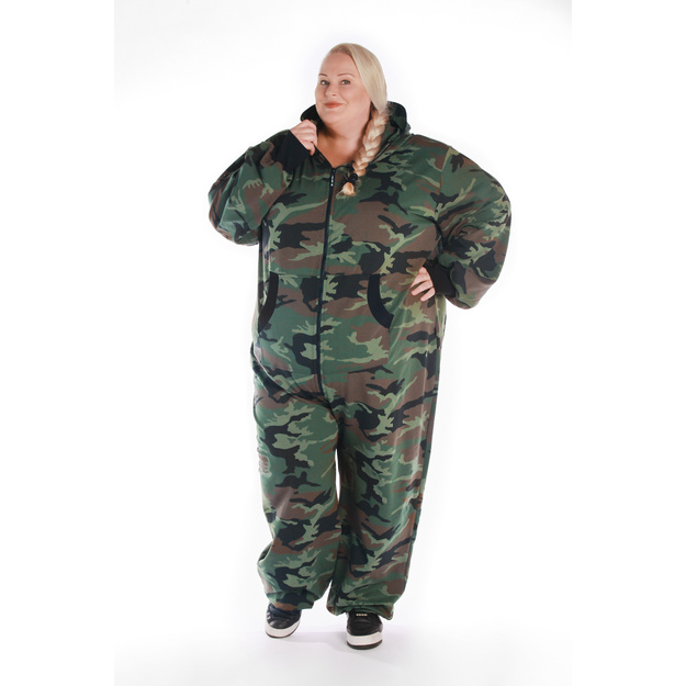 Sofa Killer kamufliažinis plius dydžio kombinezonas CAMO