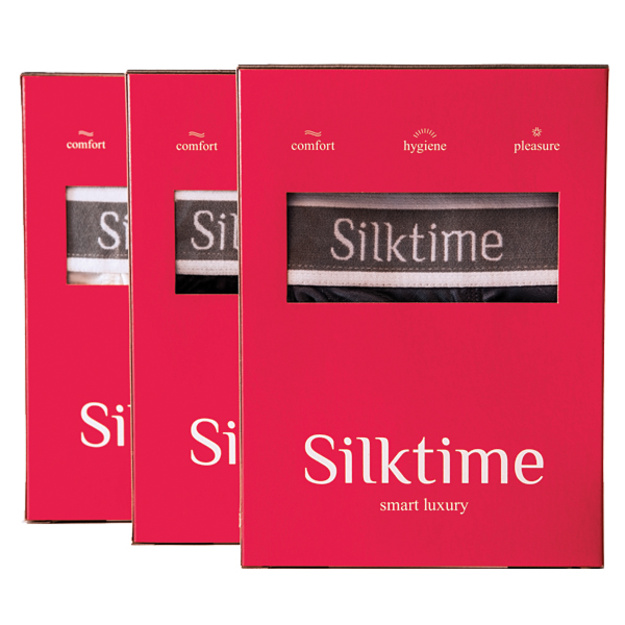 Silktime pilkos &scaron;ilkinės vyri&scaron;kos trumpikės
