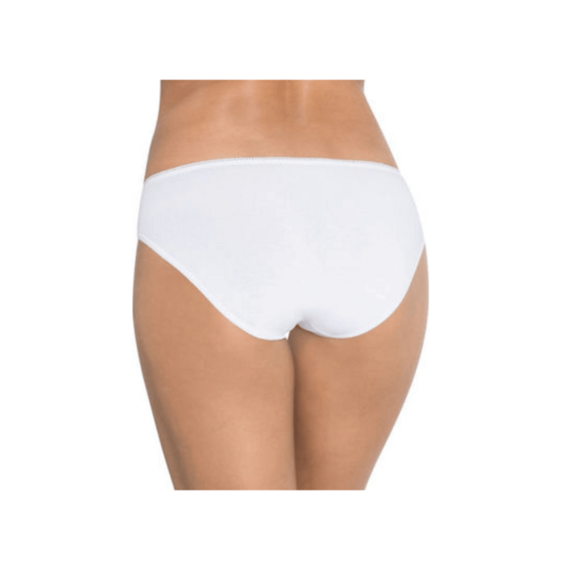 Sloggi 42(XL) dydžio moteri&scaron;kos baltos kelnaitės 24/7 Cotton Tai C3P