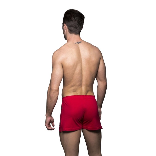 Andrew Christian Phys Ed vyri&scaron;ki raudoni &scaron;ortai
