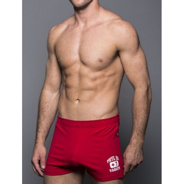 Andrew Christian Phys Ed vyri&scaron;ki raudoni &scaron;ortai