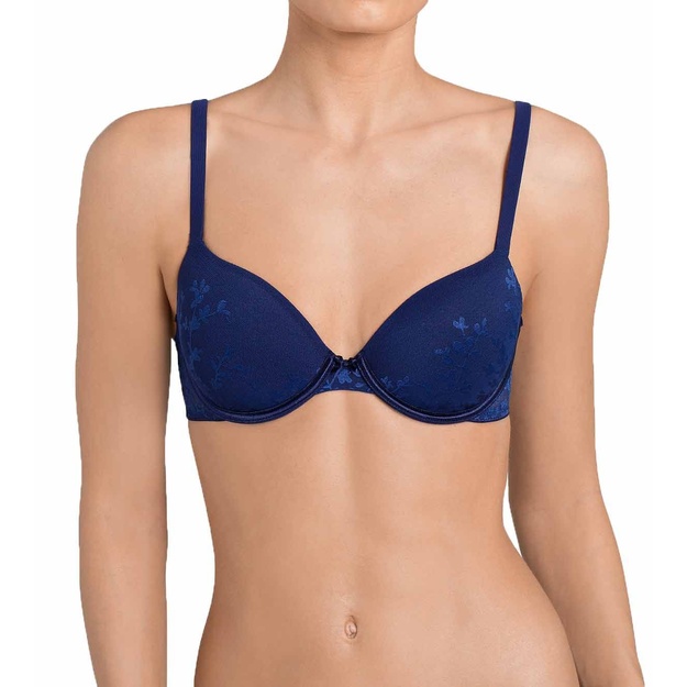 Triumph 70E mėlyna liemenėlė body makeup blossom WPM